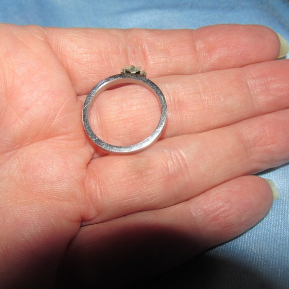 Stainless Steel Cross ring Size 10 - Picture 3 of 4